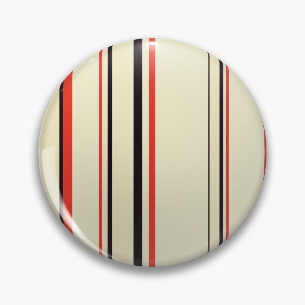 Item preview, Red Black Stripes Pattern – Vertical Beige Stripe Design designed and sold by WildHugeDot.