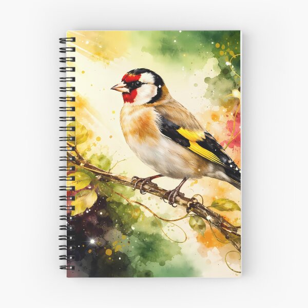 Item preview, Goldfinch on a Vibrant Branch designed and sold by cuprum.