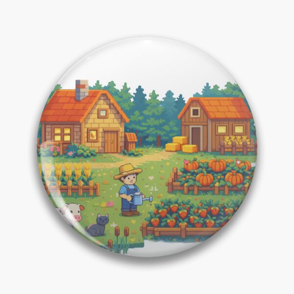 Item preview, Just One More Day Cozy Pixel Farm designed and sold by Hoffmann-Shop.