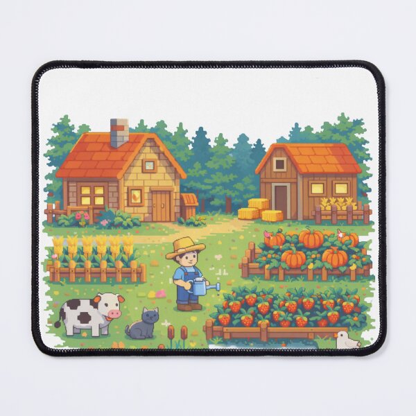 Item preview, Just One More Day Cozy Pixel Farm designed and sold by Hoffmann-Shop.