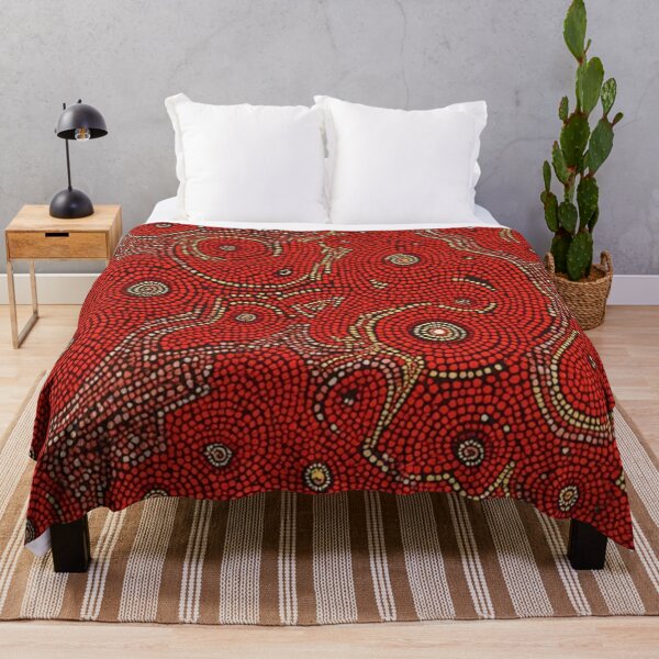 Item preview, Aboriginal Inspired Dot Art - After Lava Land designed and sold by GrinGalore.