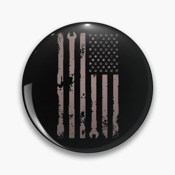Item preview, Mechanic American Flag Tools T-Shirt Patriotic Blue Collar Worker Gift designed and sold by TwistedComicLab.