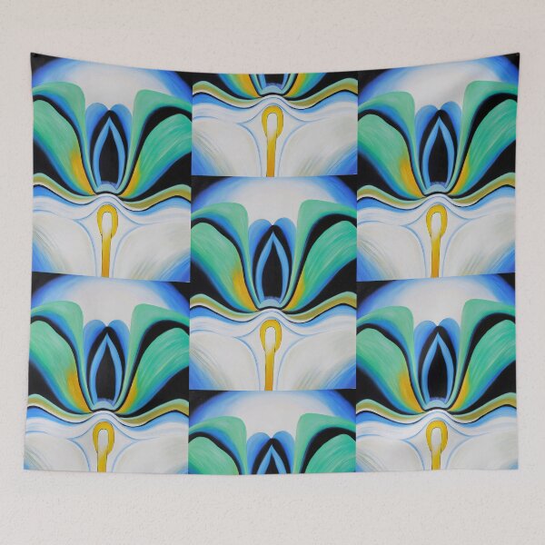 Item preview, Georgia O’Keeffe Inspired Floral Abstract – Modern American Art Print designed and sold by Bondira-Spono.