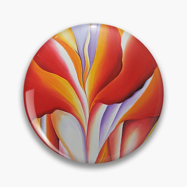 Item preview, Georgia O’Keeffe Inspired Floral Abstract – Modern American Art Print designed and sold by Bondira-Spono.