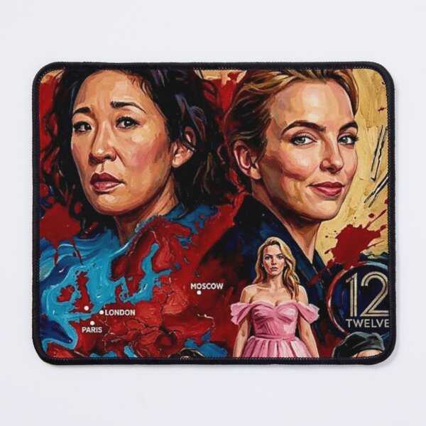 Item preview, London to Moscow: Stylized Eve & Villanelle Fine Art designed and sold by Art's Diner.