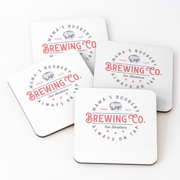 Item preview, Mama Boobery Breastfeeding Brewery New Mom Brewing Co Mother Day designed and sold by KAWKAW-DRHM.