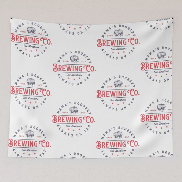 Item preview, Mama Boobery Breastfeeding Brewery New Mom Brewing Co Mother Day designed and sold by KAWKAW-DRHM.