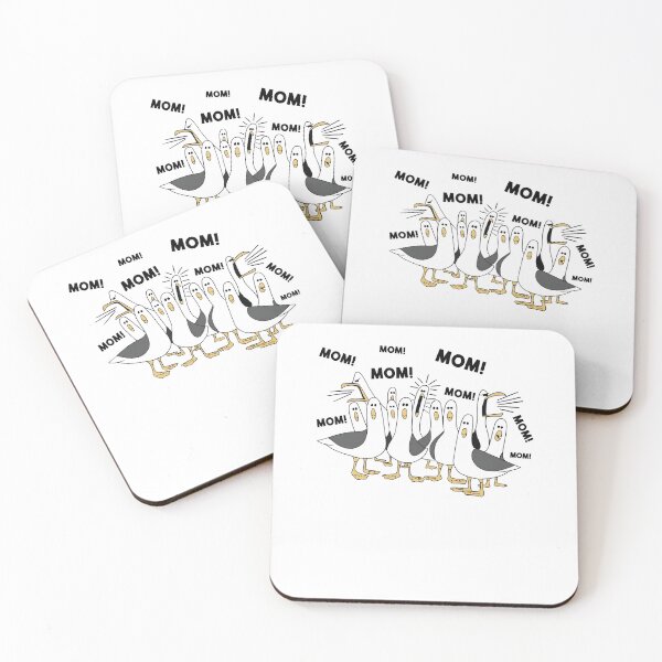 Item preview, Mommy Mom Seagulls Mother Bird Ocean Mother's Day designed and sold by KAWKAW-DRHM.