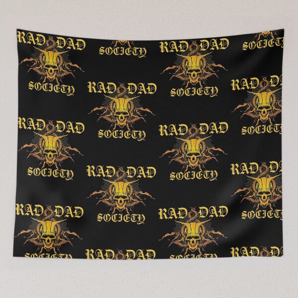 Item preview, Rad Dad Society Father Day Encyclopaedia Metal Graphic designed and sold by KAWKAW-DRHM.