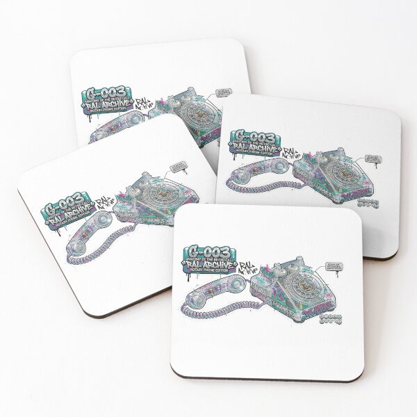 Item preview, RAL Archive G-003: Retro Anatomy Rotary Phone Graffiti Edition designed and sold by RewindArtLab.