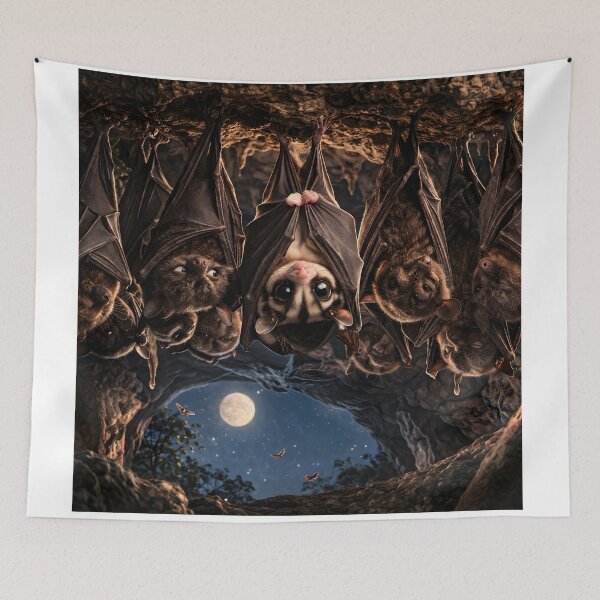 Item preview, Sugar Glider Doing Its Best Bat Impression designed and sold by OneStepFromArt.
