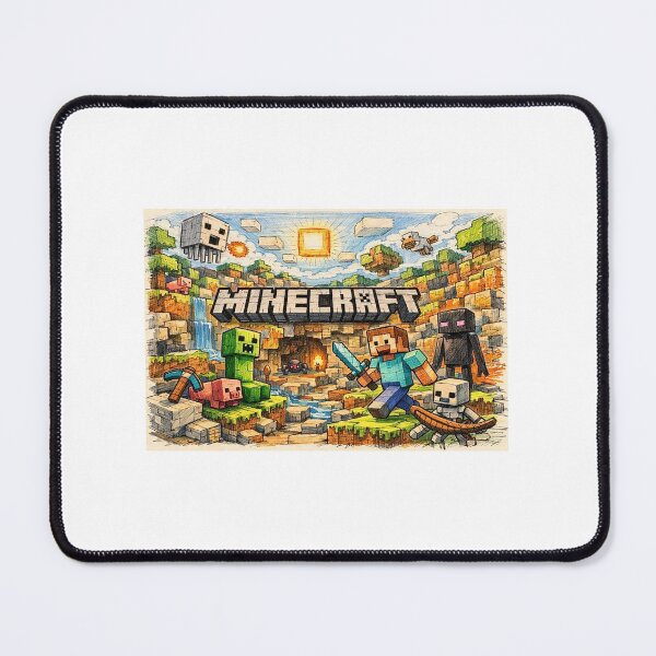 Item preview, Minecraft inspired scene designed and sold by Ocean-31.