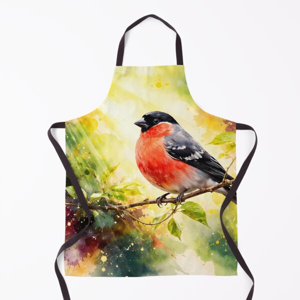 Item preview, Eurasian bullfinch on Colorful Branch designed and sold by cuprum.