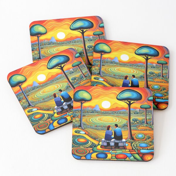 Item preview, Love at sunset designed and sold by George Hutton Hunter.