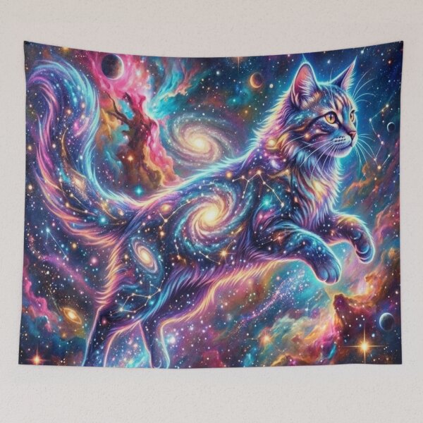 Item preview, Cosmic cat designed and sold by Printopia2.