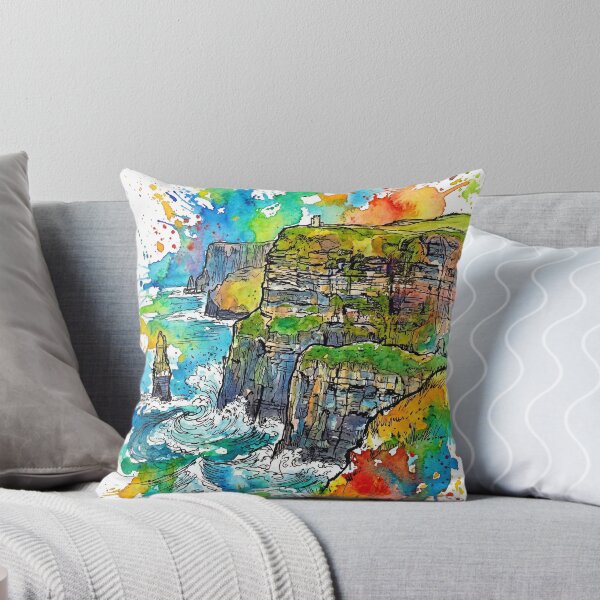 Item preview, Cliffs of Moher Abstract Seascape Art designed and sold by Printpix.