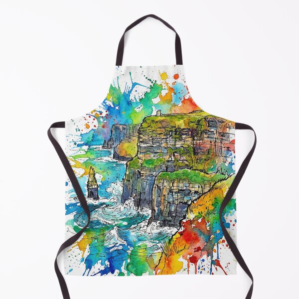 Item preview, Cliffs of Moher Abstract Seascape Art designed and sold by Printpix.