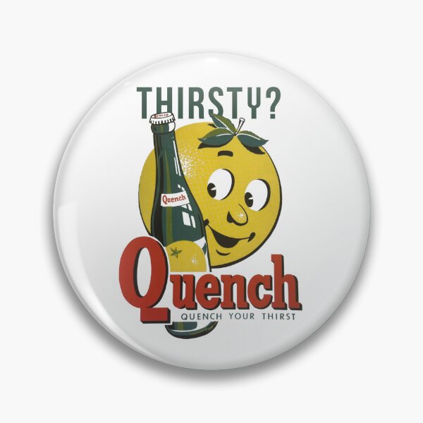 Item preview, Quench Vintage drink design designed and sold by beretro.