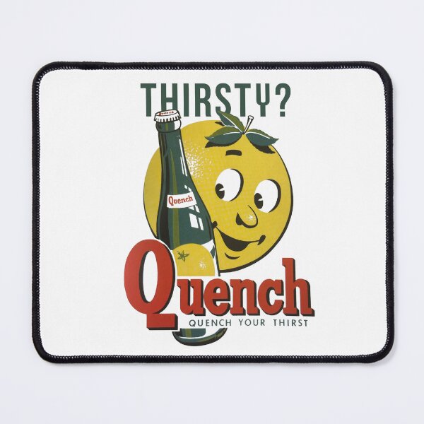 Item preview, Quench Vintage drink design designed and sold by beretro.