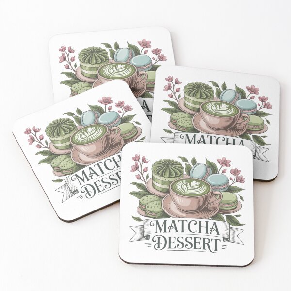 Item preview, Matcha Dessert designed and sold by BrewmarkStudio.