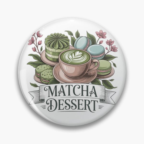 Item preview, Matcha Dessert designed and sold by BrewmarkStudio.