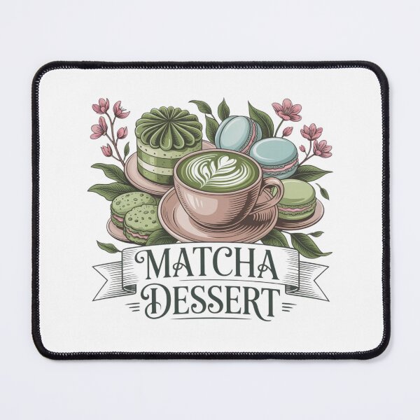 Item preview, Matcha Dessert designed and sold by BrewmarkStudio.