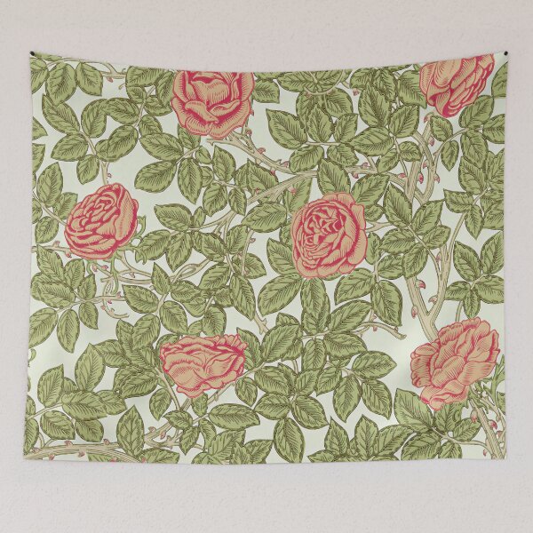 Item preview, William Morris Rambling Rose designed and sold by maniacfitness.