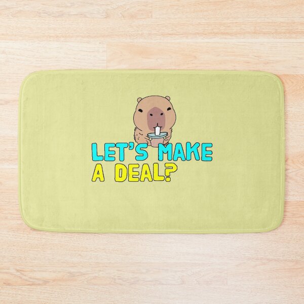 Item preview, Kawaii Guinea Pig with Smoothie Let's Make a Deal Cute and Fun Design Gift for Adorable Animal Lovers designed and sold by AstronautMerch.