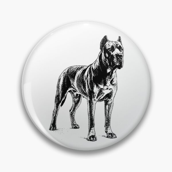 Item preview, Cane Corso Vintage Dog Portrait designed and sold by RPrintPulse.