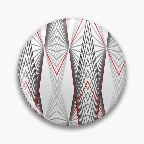 Item preview, Graphic with triangles in white,grey and  red to black. designed and sold by Robert Elfferich.