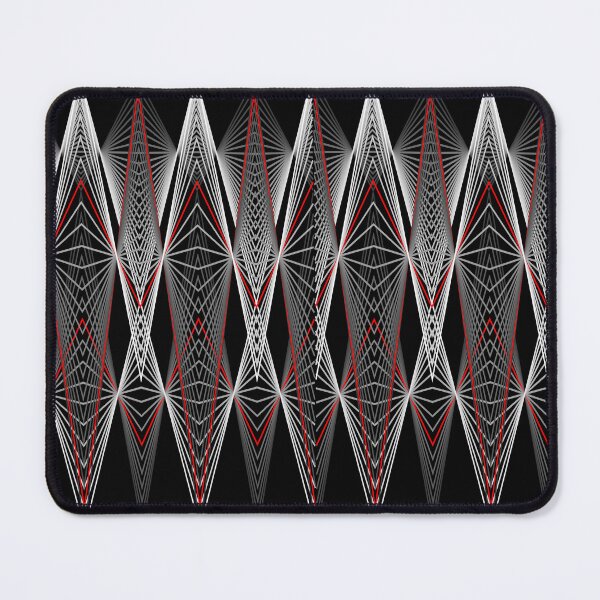 Item preview, Graphic with triangles in white,grey and red to black. designed and sold by Robert Elfferich.