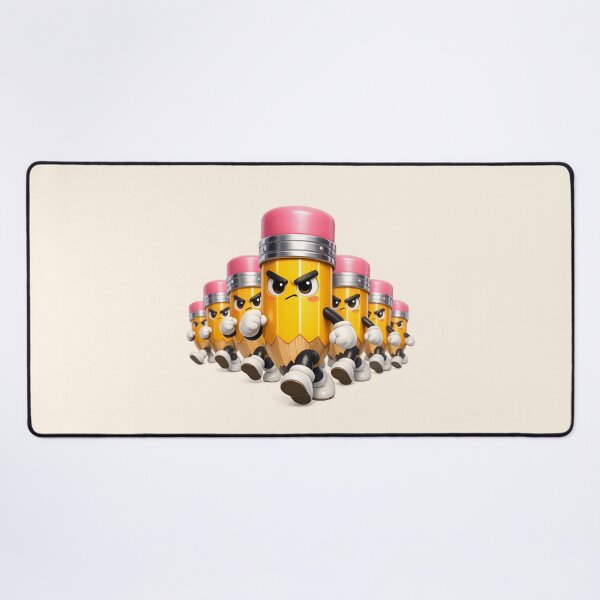 Item preview, Cute Pencil Parade | Kawaii Stationery Squad Marching 3D Cartoon Illustration designed and sold by Moons Studio.