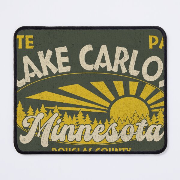 Item preview, Lake Carlos State Park, Douglas County, Minnesota, badge design designed and sold by Wanderful-roads.