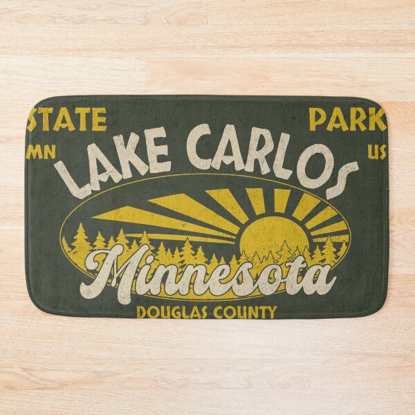 Item preview, Lake Carlos State Park, Douglas County, Minnesota, badge design designed and sold by Wanderful-roads.
