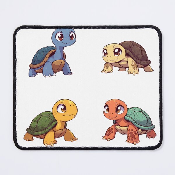 Item preview, Cute Baby Turtles Set – Kawaii Turtle Collection designed and sold by Karolina’s Cozy Creations.