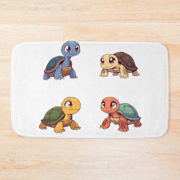 Item preview, Cute Baby Turtles Set – Kawaii Turtle Collection designed and sold by Karolina’s Cozy Creations.