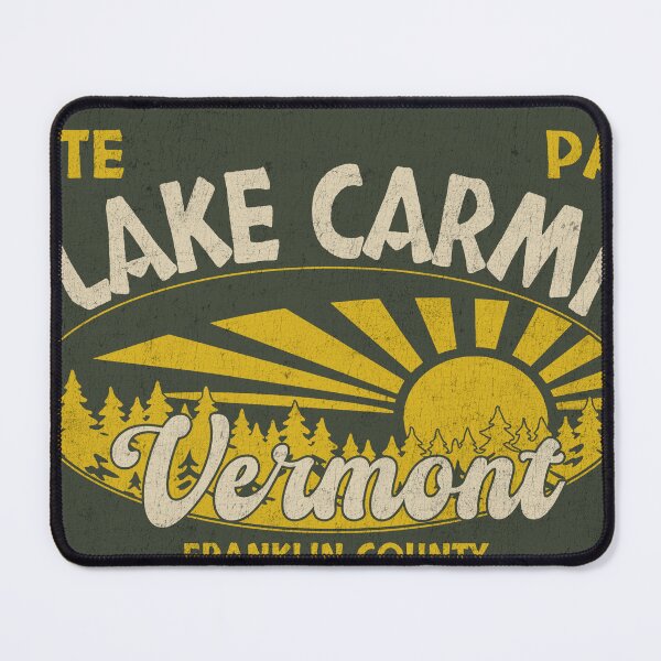 Item preview, Lake Carmi State Park, Franklin County, Vermont, badge design designed and sold by Wanderful-roads.