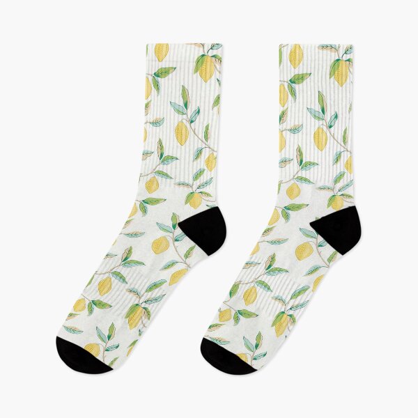 Aperçu de l'œuvre Motif Citrons de William Morris créée et vendue par maniacfitness.
