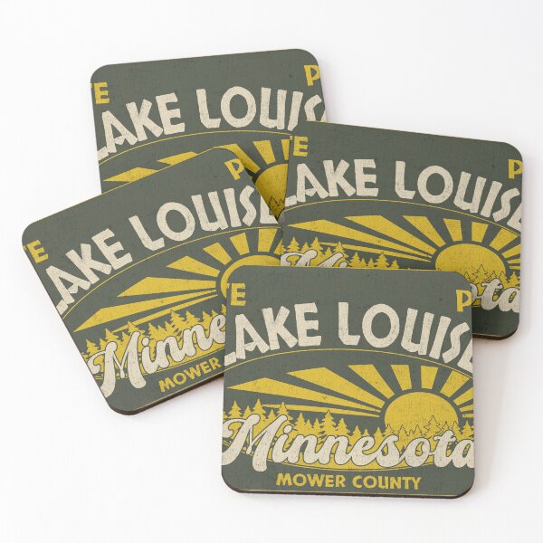 Item preview, Lake Louise State Park, Mower County, Minnesota, badge design designed and sold by Wanderful-roads.