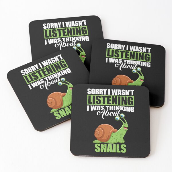 Item preview, Sorry I wasn't Listening Thinking About Snails  designed and sold by GabbyKash.
