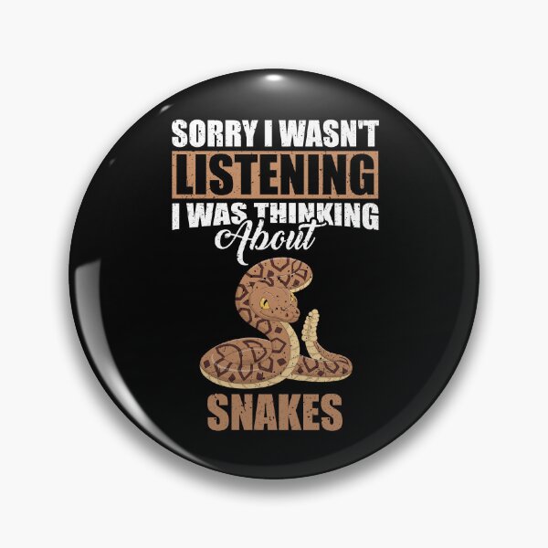 Item preview, Sorry I wasn't Listening Thinking About Snakes  designed and sold by GabbyKash.