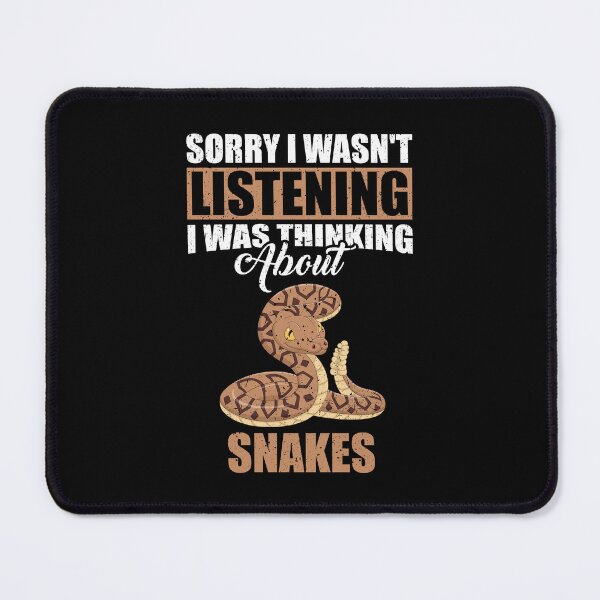 Item preview, Sorry I wasn't Listening Thinking About Snakes designed and sold by GabbyKash.