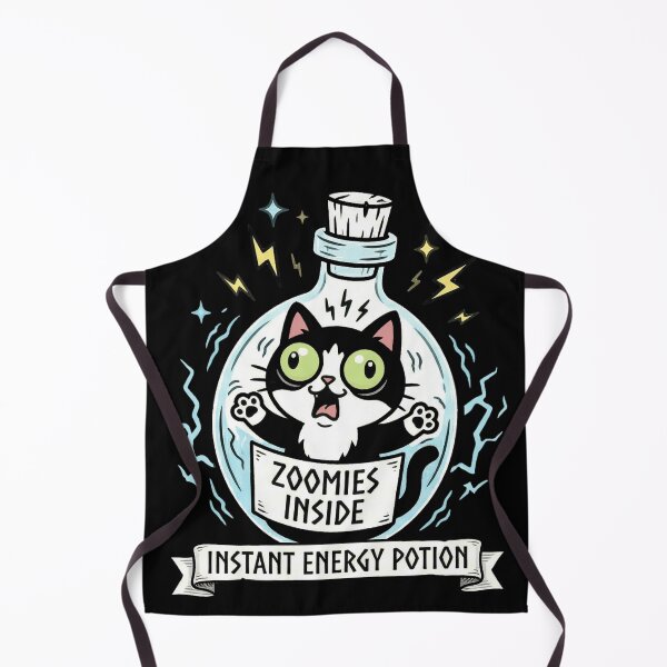 Item preview, Zoomies Inside Cat – Instant Energy Potion designed and sold by MythoWorldddd.