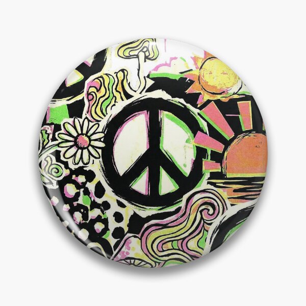 Item preview, Peace Hippie Flower Stop The War designed and sold by MasterShong.