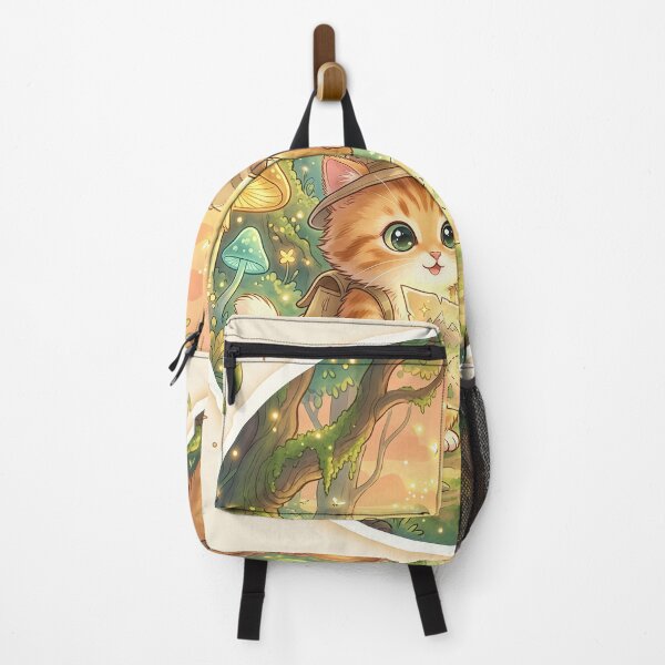 Item preview, Cute Cat and Dog Treasure Hunt Adventure | Kawaii Forest Explorer Pets | Furfolkz Cute Animal Design designed and sold by Furfolkz.