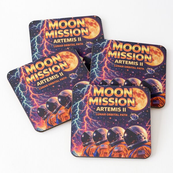 Item preview, Moon Mission Propaganda designed and sold by ryanapples2.