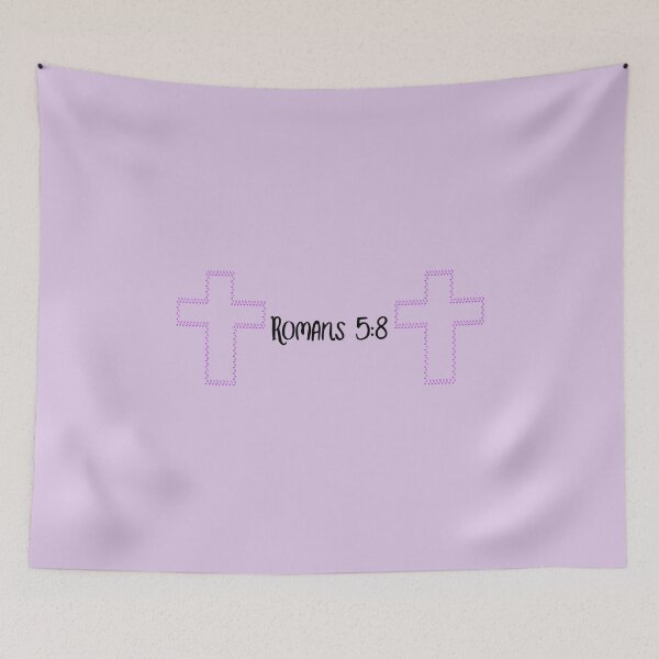 Item preview, Romans 5:8 Christian Music Note Cross – Inspirational Faith Design designed and sold by MyDarlingDearJesusInspires.