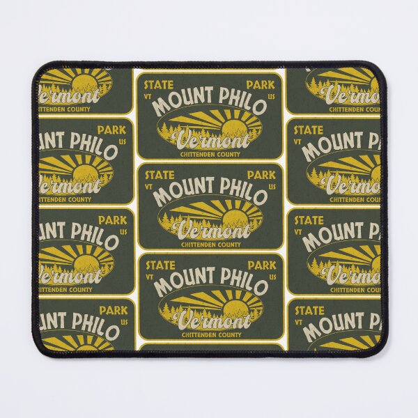 Item preview, Mount Philo State Park, Chittenden County, Vermont, badge design designed and sold by Wanderful-roads.