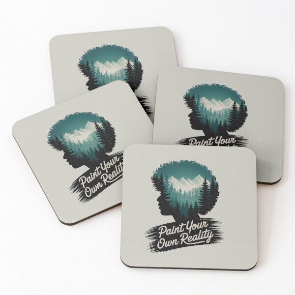 Item preview, Bob Ross Fan Art Nature Silhouette Landscape designed and sold by SplashTastic.