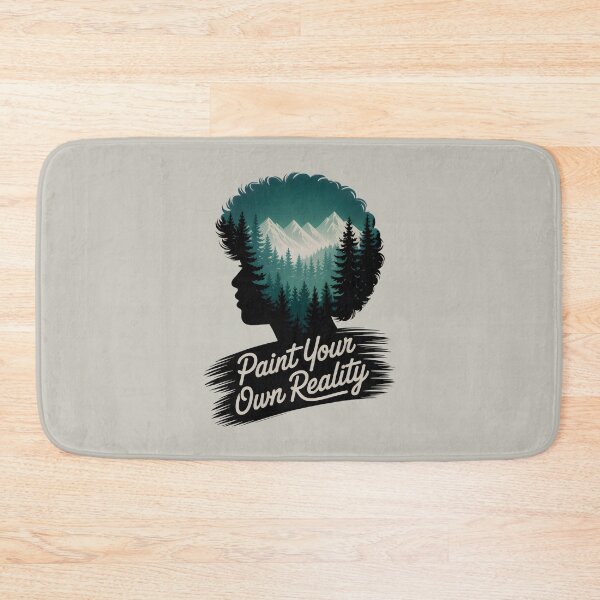Item preview, Bob Ross Fan Art Nature Silhouette Landscape designed and sold by SplashTastic.